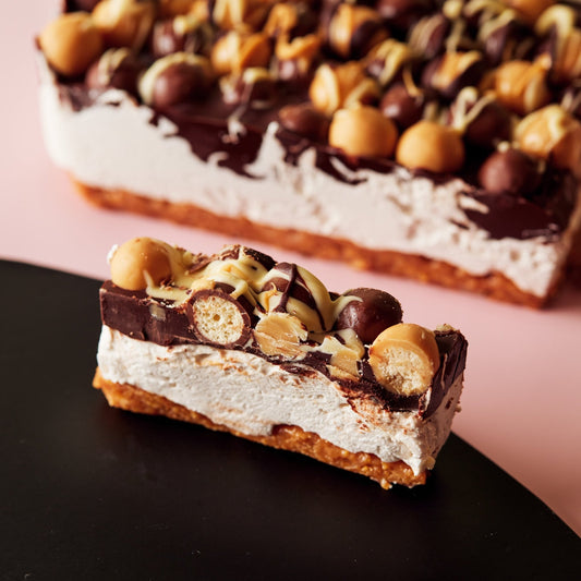 Malteser Marshmallow Crunch Slice – Crunchy, Gooey, Chocolatey Bliss (x3) - She means Biscuits